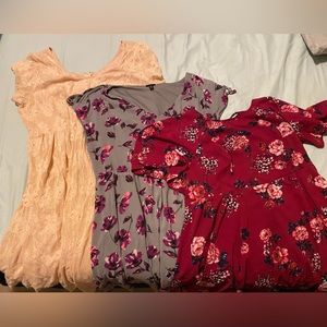 Bundle of 3 torrid dresses